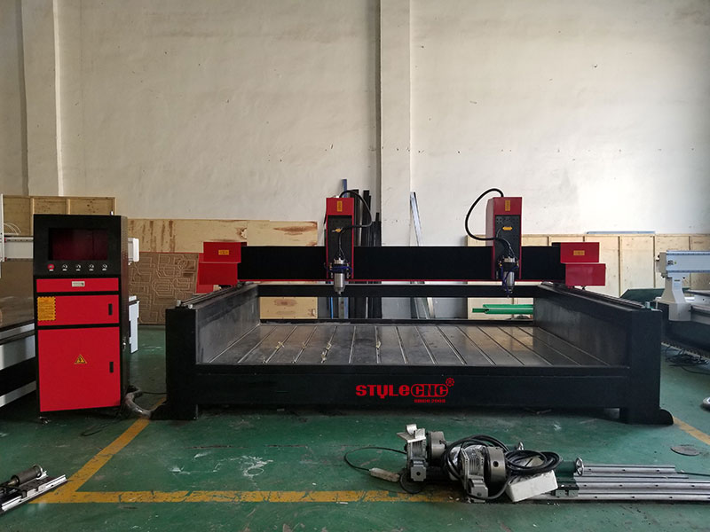 大幅面石材數(shù)控機(jī)床 3D 雙主軸雕刻 大幅面石材數(shù)控機(jī)床 3D 雙主軸雕刻