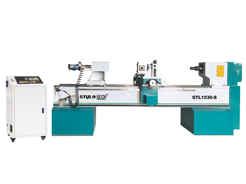 用于桌腿和樓梯欄桿的工業數控木工車床 用于桌腿和樓梯欄桿的工業數控木工車床