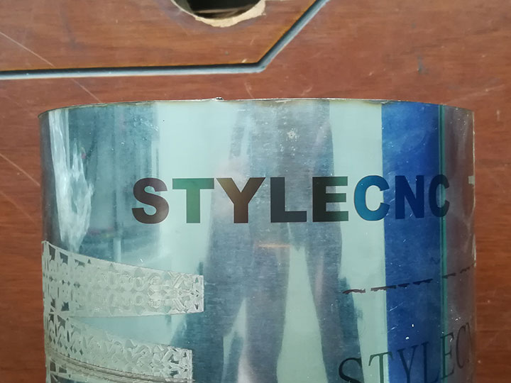 不銹鋼管彩色激光打標 不銹鋼管彩色激光打標