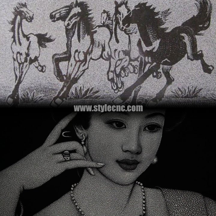 石材激光雕刻機(jī)樣品 石材激光雕刻機(jī)樣品