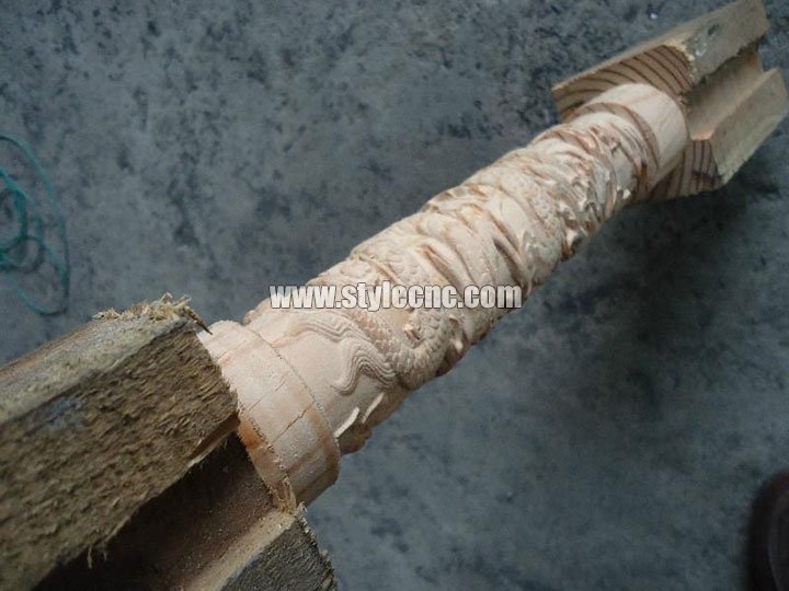 3D 木圓柱雕刻項目 3D 木圓柱雕刻項目