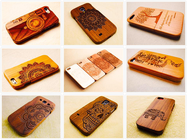 激光雕刻木質(zhì)手機殼 激光雕刻木質(zhì)手機殼