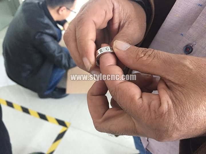 棉條環(huán)光纖激光打標機