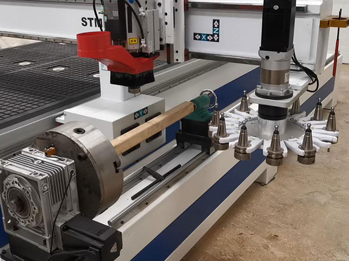 數(shù)控木材加工中心第 4 旋轉軸 數(shù)控木材加工中心第 4 旋轉軸