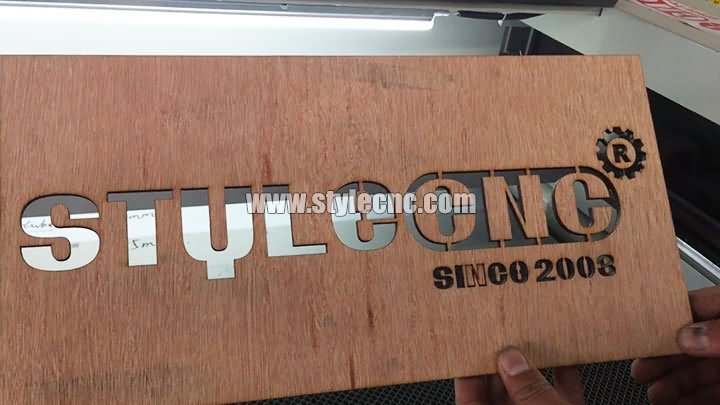 木質標牌切割項目 CO2 激光切割機 木質標牌項目切割 CO2 激光切割機