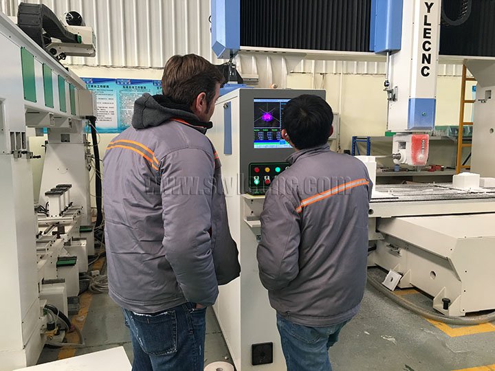 五軸數控銑機測試