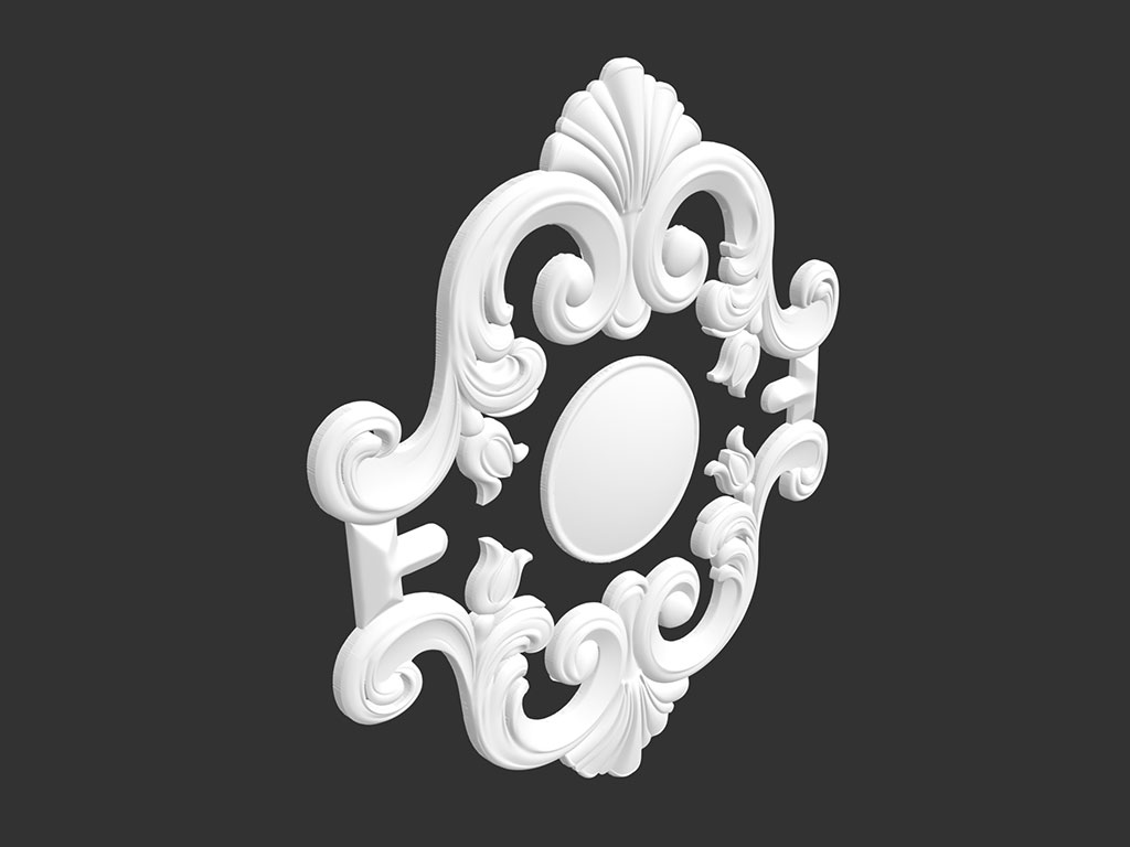 數控木工雕刻機 3D 家居裝飾設計 STL 檔