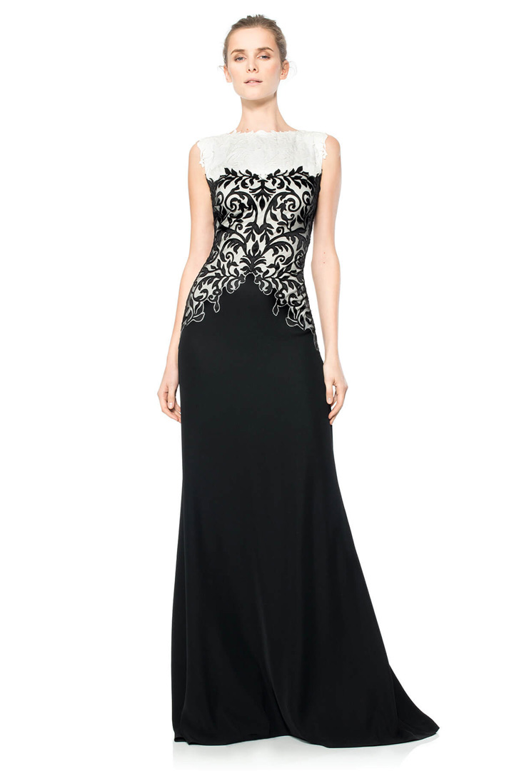 激光切割貼花連衣裙