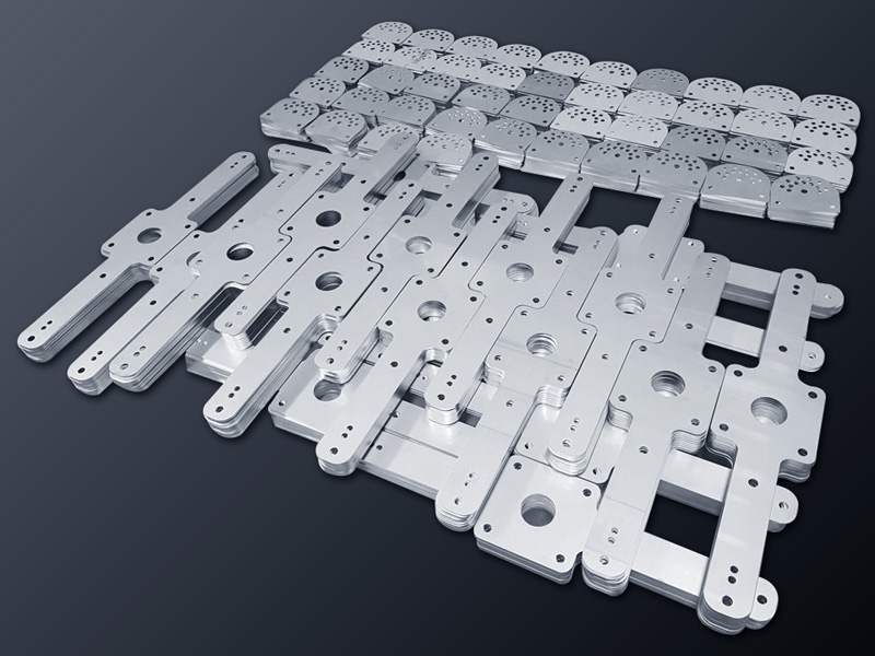 用于金屬零件切割項目的卷料送料激光落料線 用于金屬零件切割項目的卷料送料激光落料線
