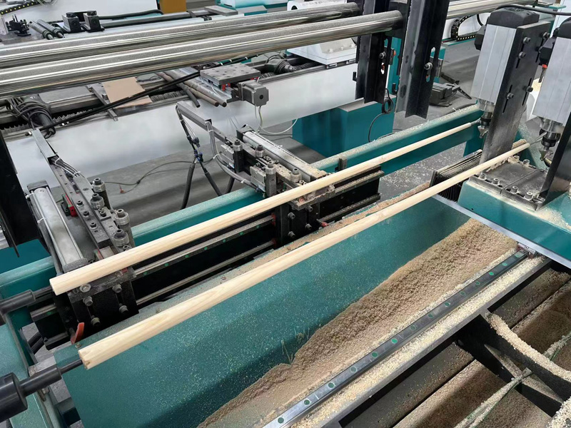 自動數控車床車削木制臺球桿項目 自動數控車床車削木制臺球桿項目