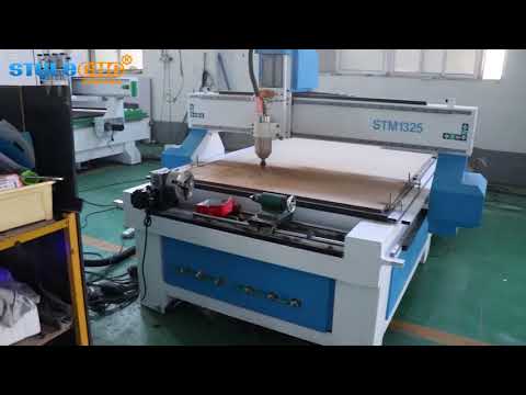 特立尼達(dá)和多巴哥4*8英尺數(shù)控雕刻機，帶4軸旋轉(zhuǎn)