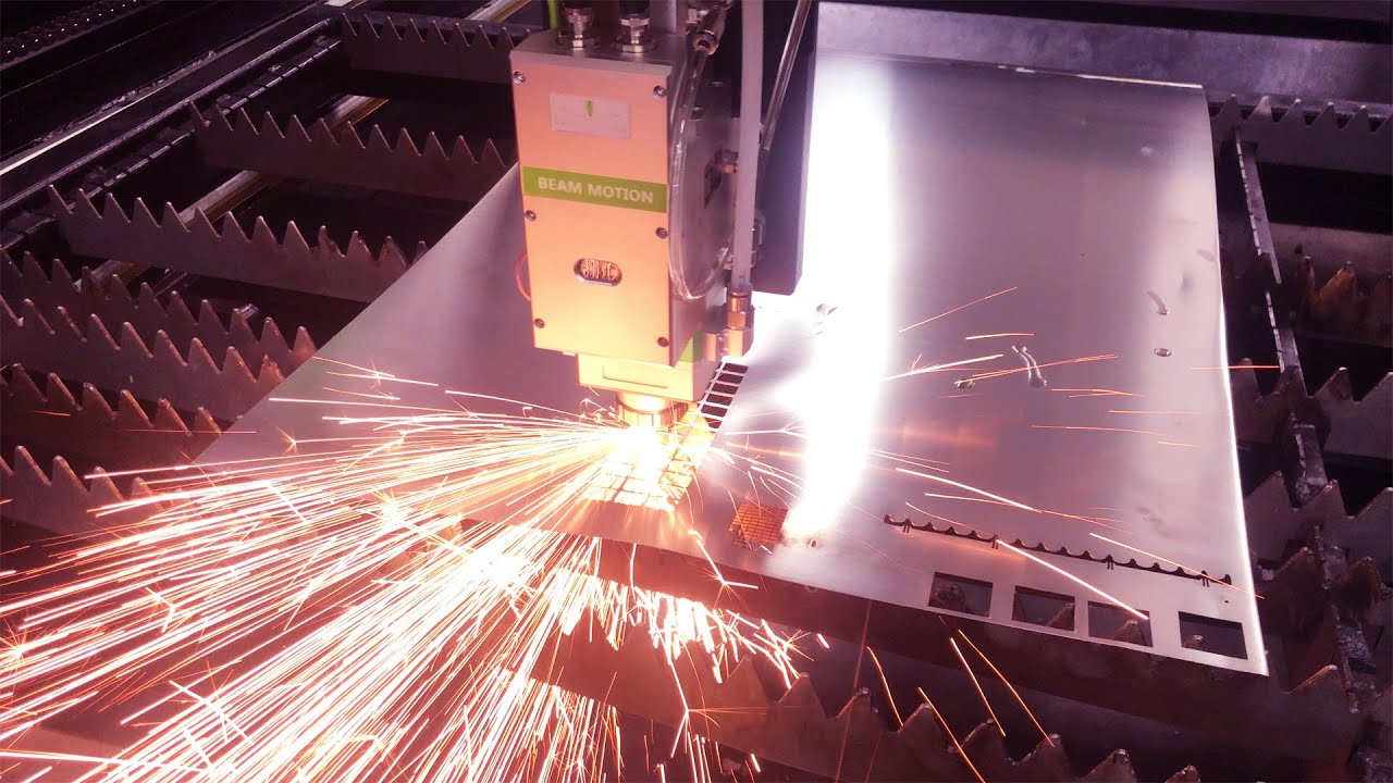 美國自動精密數(shù)控光纖激光金屬切割機(jī)