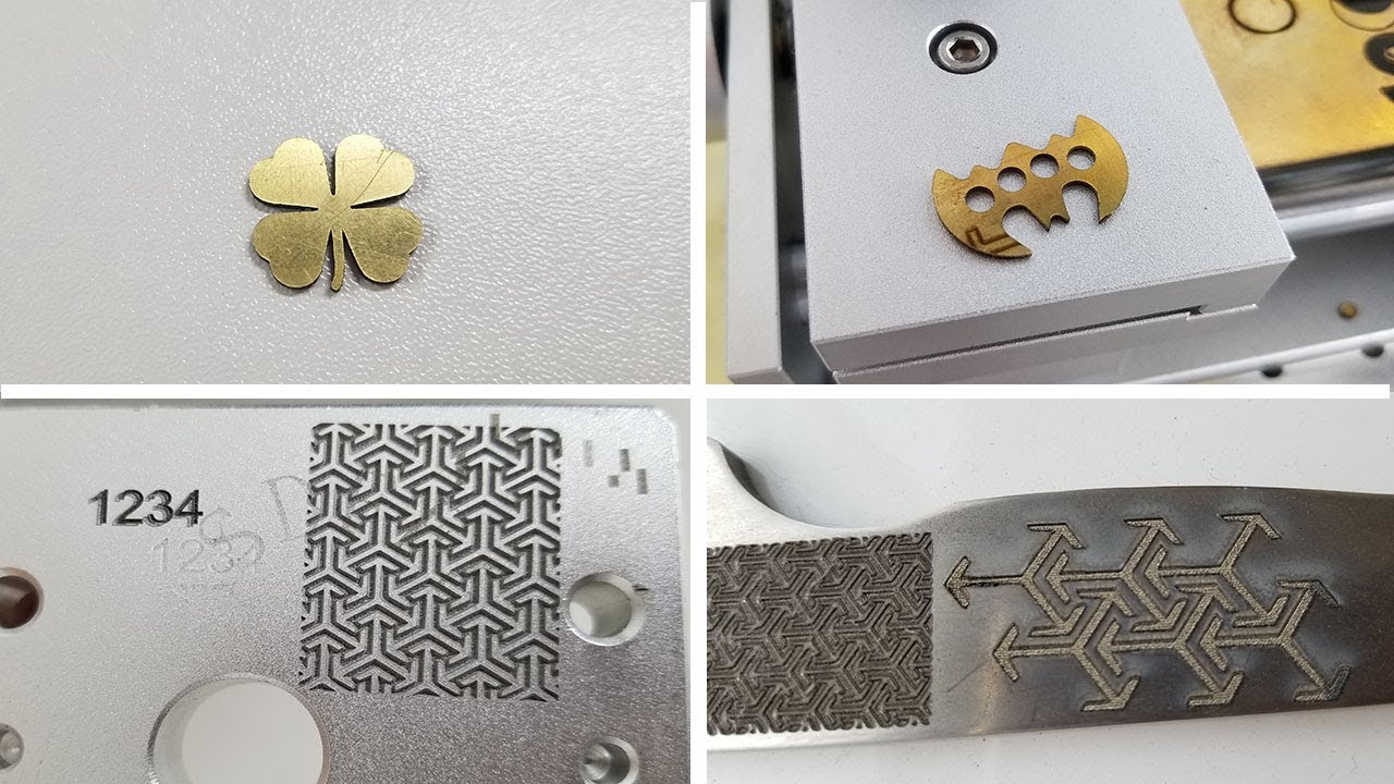 光纖激光金屬雕刻機適用于銀、金、黃銅、銅