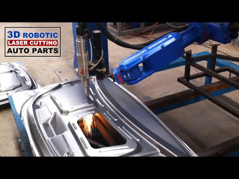 工業 3D 金屬機器人光纖激光切割機 工業 3D 金屬機器人光纖激光切割機