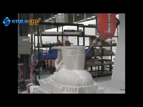 用于泡沫銑削的大幅面五軸數控銑床 用于泡沫銑削的大幅面五軸數控銑床